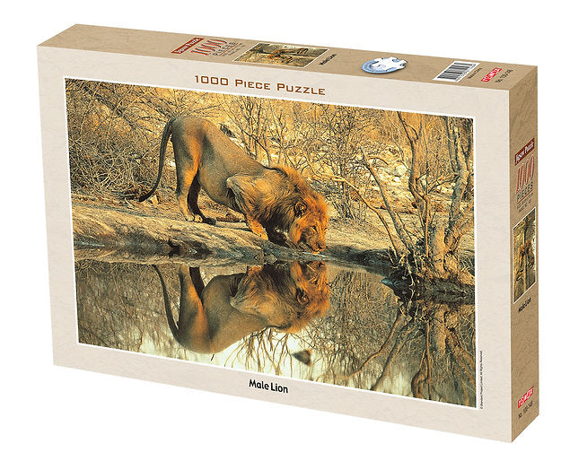 Tomax 100-148 Male Lion 1000 Piece Puzzle