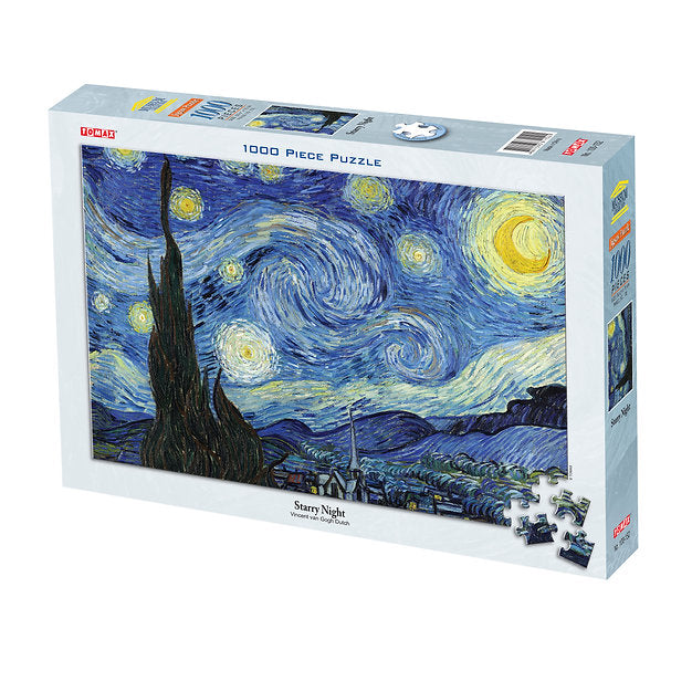 Tomax 100-152 Vincent van Gogh Starry Night Puzzle 1000 Piece Puzzle