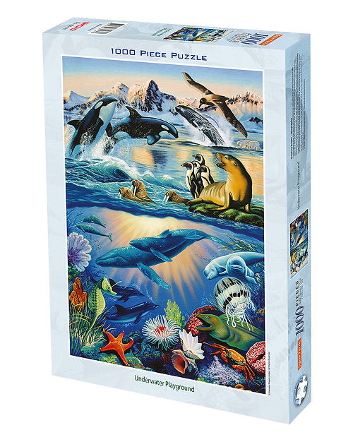 Tomax 100-161 Underwater Playground 1000 Piece Puzzle