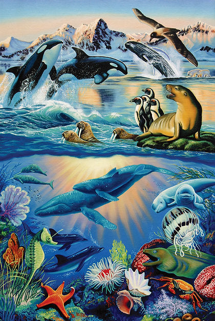 Tomax 100-161 Underwater Playground 1000 Piece Puzzle