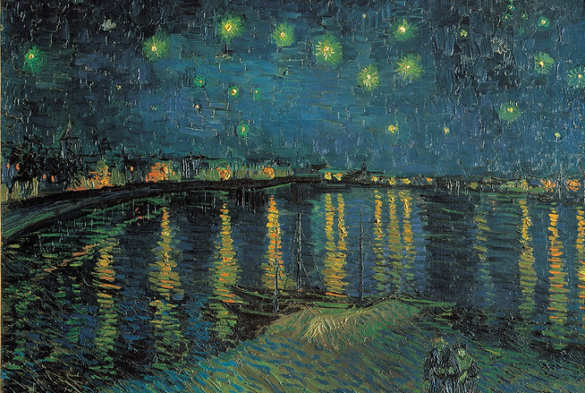 Tomax 100-164 Vincent van Gogh Starry Night Over The Rhone 1000 Piece Puzzle