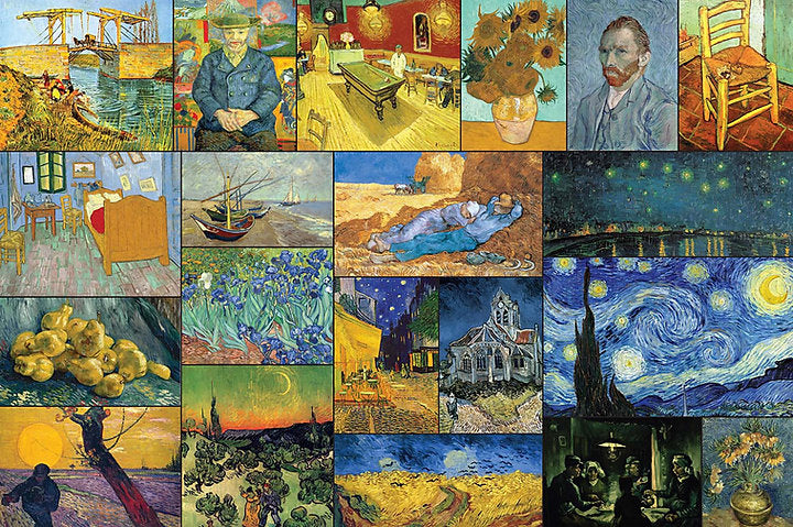 Tomax 100-262 Vincent Van Gogh Selection 1000 Piece Puzzle