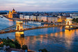 Tomax 100-267 Night In Budapest Hungary 1000 Piece Puzzle