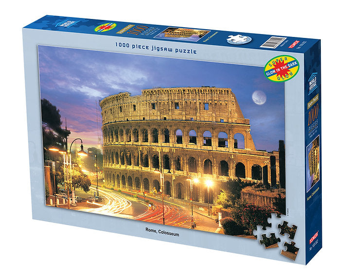 Tomax 100-302 Rome Colosseum 1000 Piece Puzzle (Glow in the Dark)