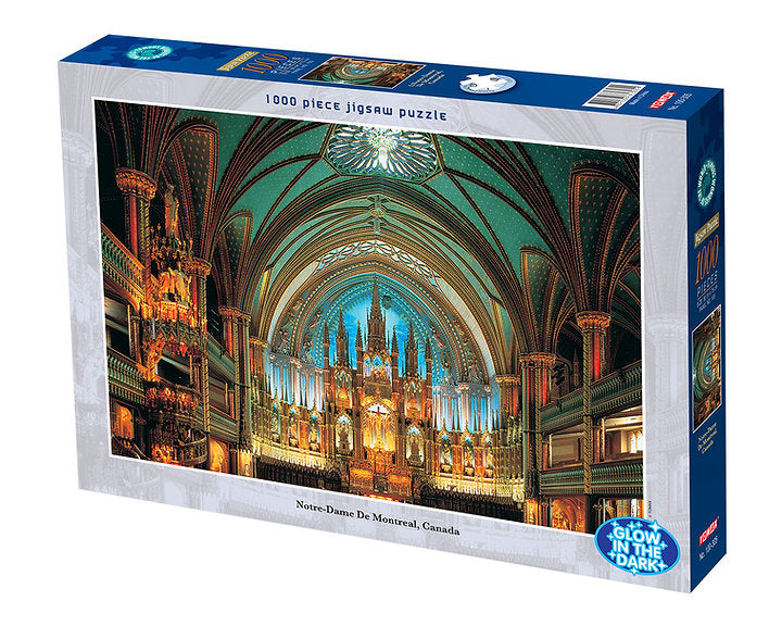 Tomax 100-305 Norte Dame De Montreal Canada 1000 Piece Puzzle