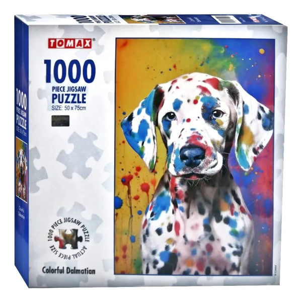 Tomax 100-425 Colorful Dalmatian 1000 Piece Puzzle