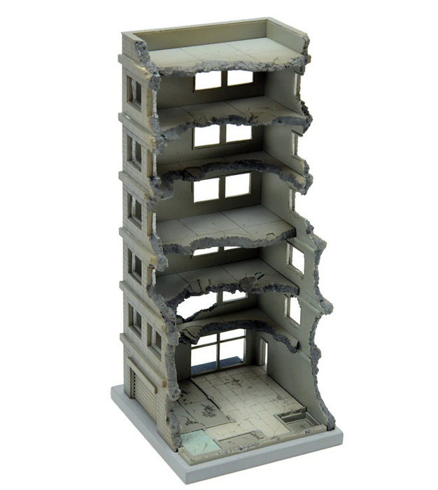 TomyTec 311850 DCM02 1/144 Dio Com Destroyed Building A Kit