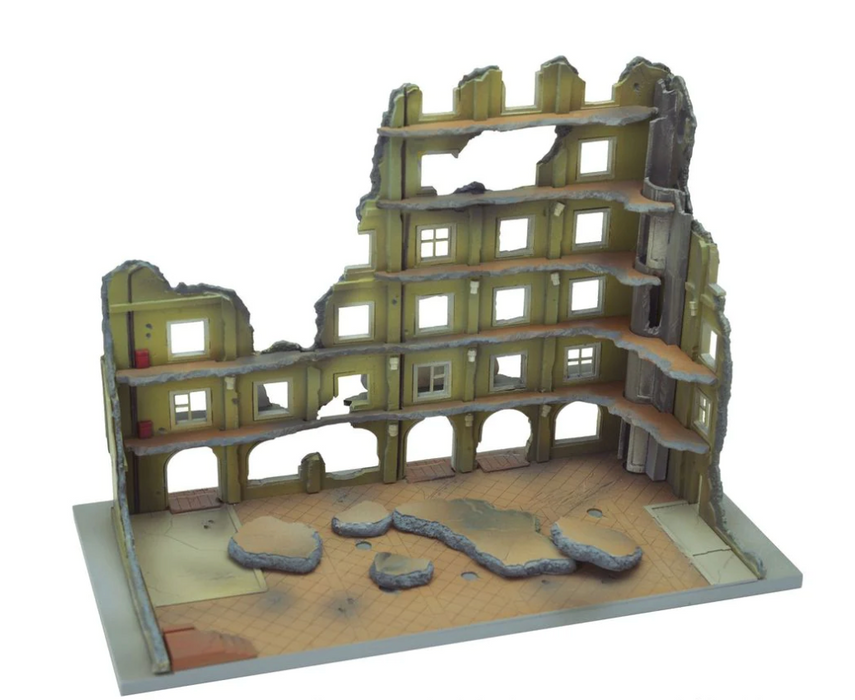 TomyTec 311874 DCM04 1/144 Dio Com Destroyed Building C Kit
