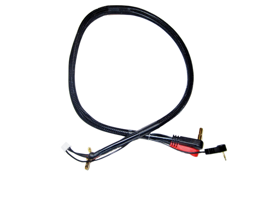 TQ Wire 2720 4mm and 5mm Bullets 2S Charge Cable with Strain Reliefs
