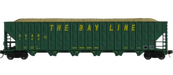 Trainworx 27056 N Scale Woodchip Hopper The Bay Line ASAB
