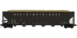 Trainworx 27058 N Scale Woodchip Hopper Meridian & Bigbee MB