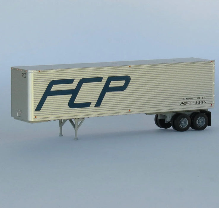 Trainworx 40278-2 N Scale 40' Corrugated Trailer Ferrocarril del Pacif ...