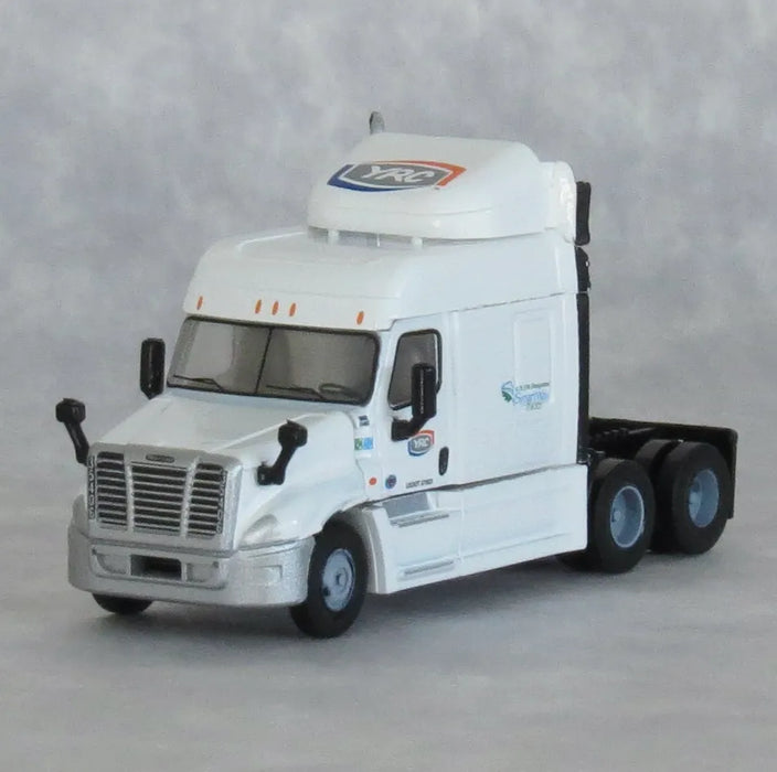 Trainworx 42590-01 N Scale Freightliner Cascadia Tractor Sleeper Cab YRC Freight 35406