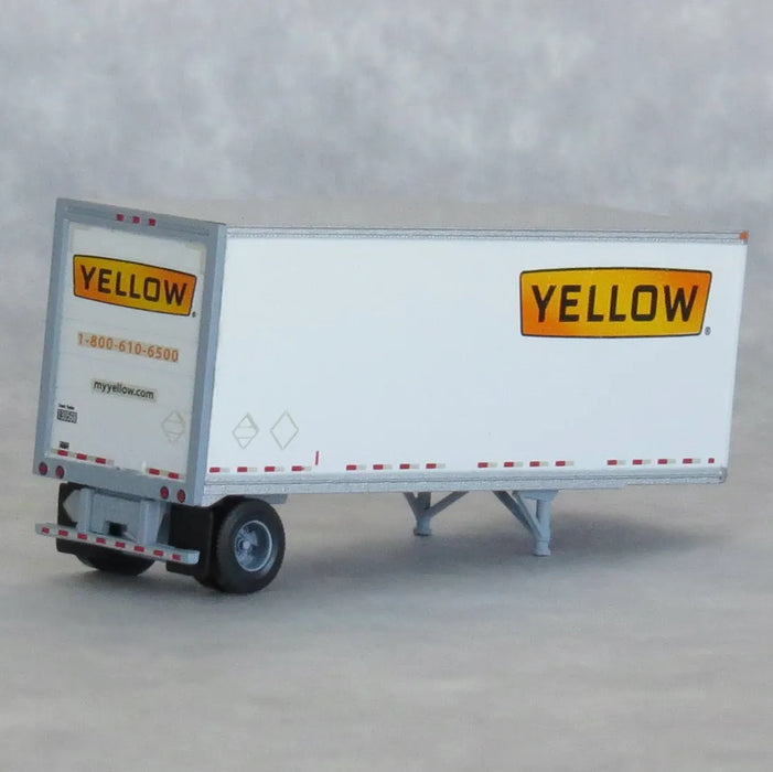 Trainworx 42885-07 N Scale 28′ Pup Semi Trailer YELLOW 130568