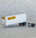 Trainworx 42885-07 N Scale 28′ Pup Semi Trailer YELLOW 130568