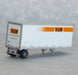 Trainworx 42885 N Scale 28′ Pup Semi Trailer YELLOW
