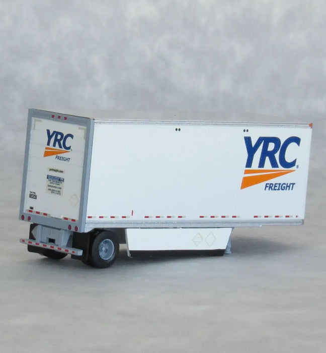 Trainworx 42890-05 N Scale 28′ Pup Semi Trailer YRC Freight 135012
