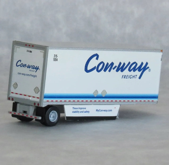 Trainworx 42891 N Scale 28′ Pup Semi Trailer Con-Way Freight