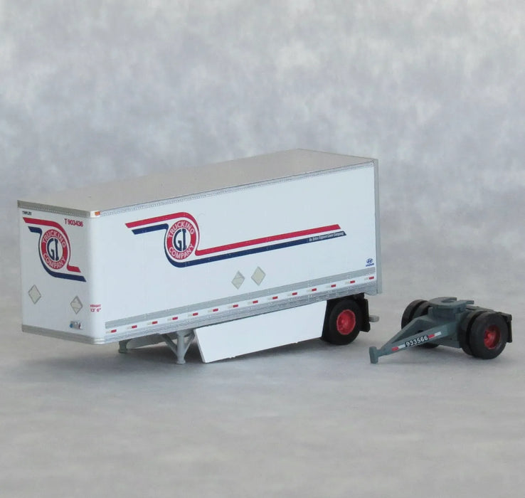Trainworx 42894-05 N Scale 28′ Pup Semi Trailer ESTES/GI 903436