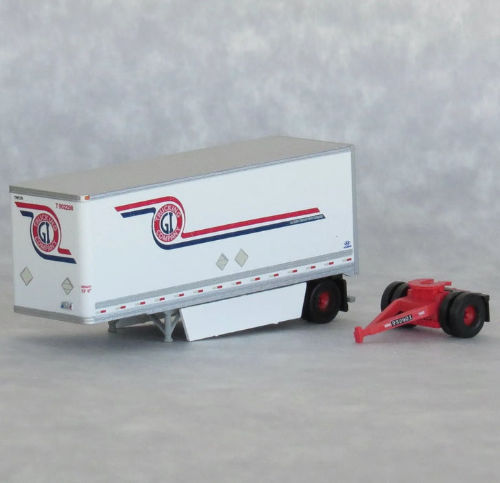 Trainworx 42894 N Scale 28′ Pup Semi Trailer ESTES/GI
