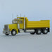 Trainworx 47975 N Scale Peterbilt 379 Dump Truck - Yellow