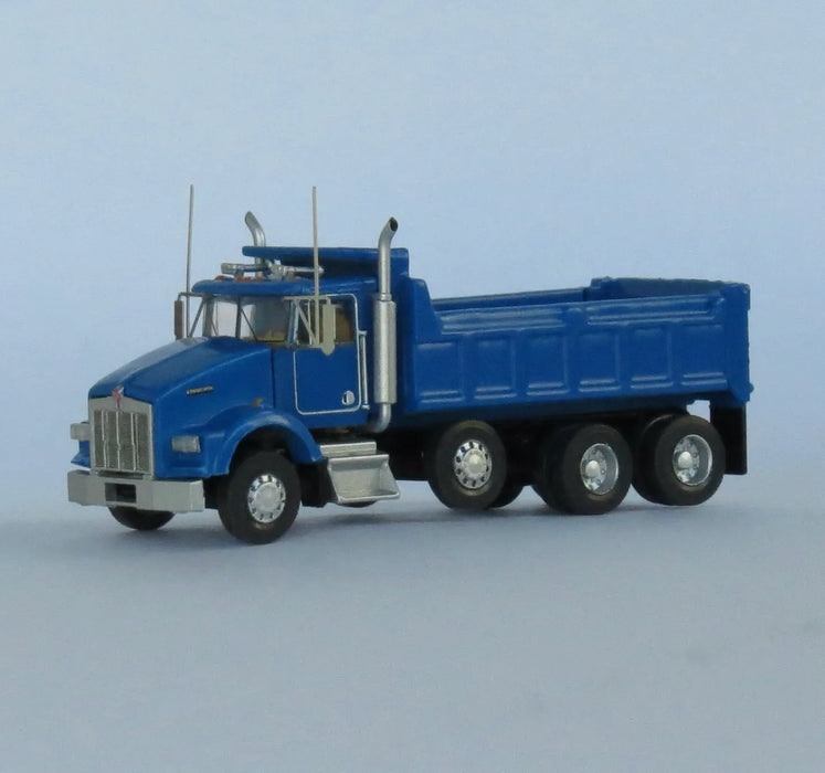 Trainworx 48074 N Scale Kenworth T800 Dump Truck - Blue
