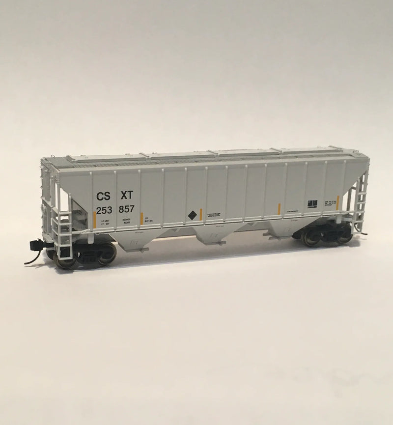 Trainworx N Scale 24424-02 PS-4427 Covered Hopper CSXT 253857