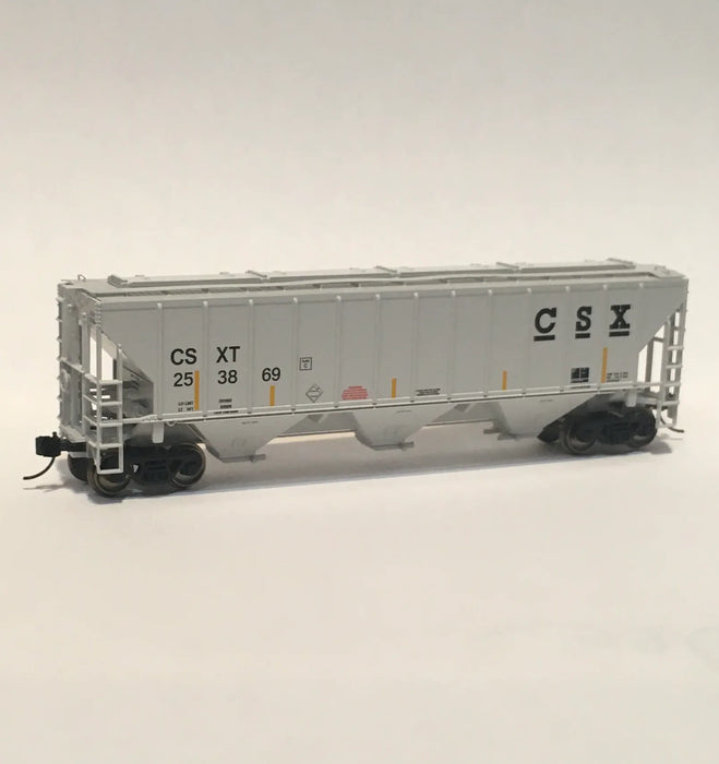 Trainworx N Scale 24424-05 PS-4427 Covered Hopper CSXT 253869