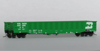 Trainworx N Scale 25211-19 52'6" Corrugated Gondola Burlington Northern BN 560487