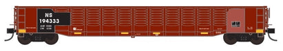 Trainworx N Scale 25213-01 52'6" Corrugated Gondola Norfolk Southern NS 194333 (Ex-MP Patched)