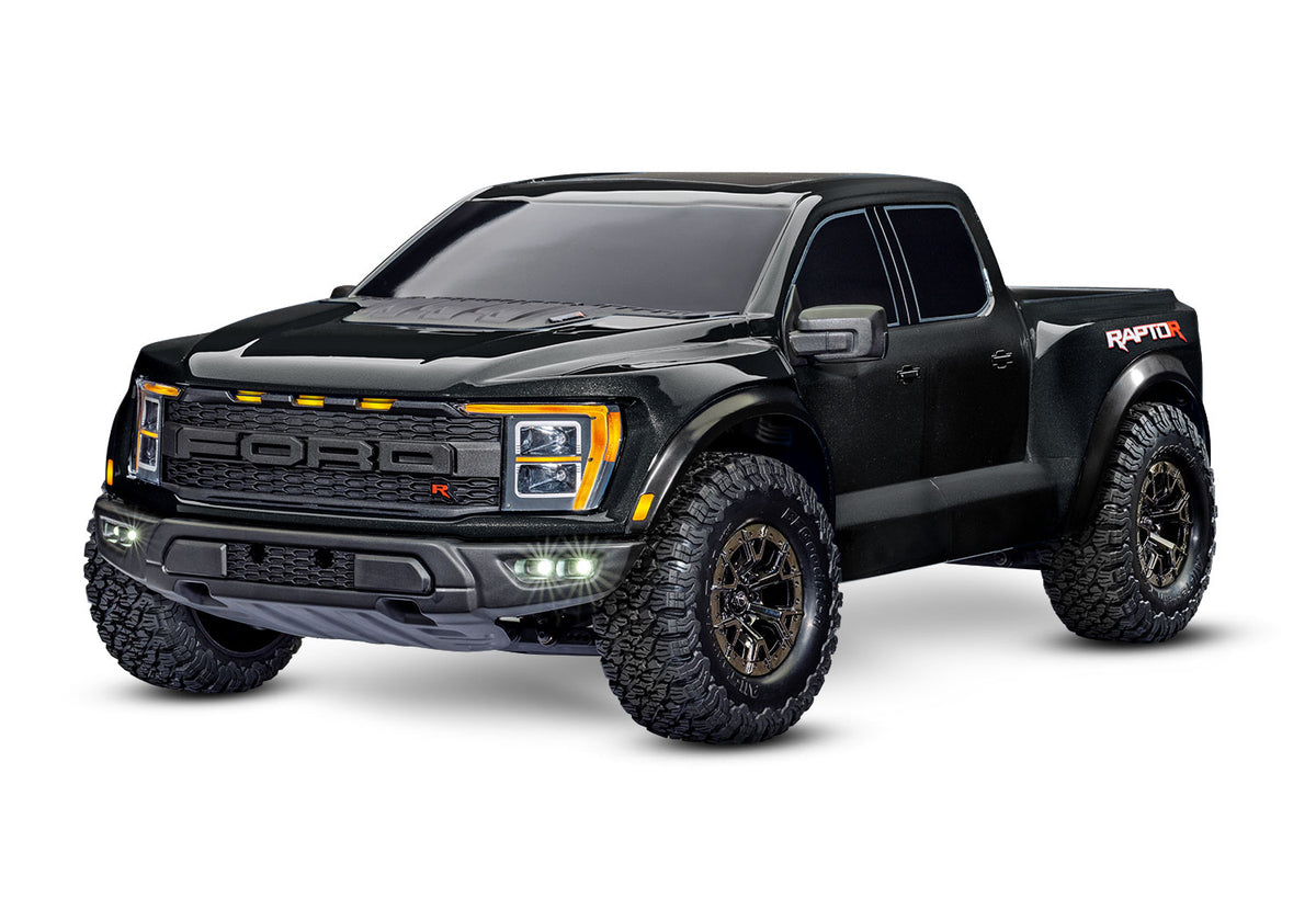Traxxas 101076-4 Black 1/10 Pro Scale Ford Raptor R™ 4x4 VXL Replica T ...