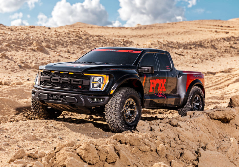 Traxxas 101076-4 Fox 1/10 Pro Scale Ford Raptor R™ 4x4 VXL Replica Truck