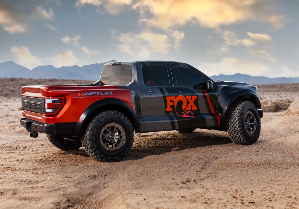 Traxxas 101076-4 Fox 1/10 Pro Scale Ford Raptor R™ 4x4 VXL Replica Truck