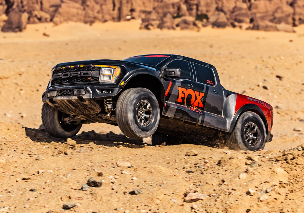 Traxxas 101076-4 Fox 1/10 Pro Scale Ford Raptor R™ 4x4 VXL Replica Truck