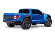 Traxxas 101076-4 Metallic Blue 1/10 Pro Scale Ford Raptor R™ 4x4 VXL Replica Truck