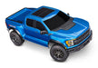Traxxas 101076-4 Metallic Blue 1/10 Pro Scale Ford Raptor R™ 4x4 VXL Replica Truck