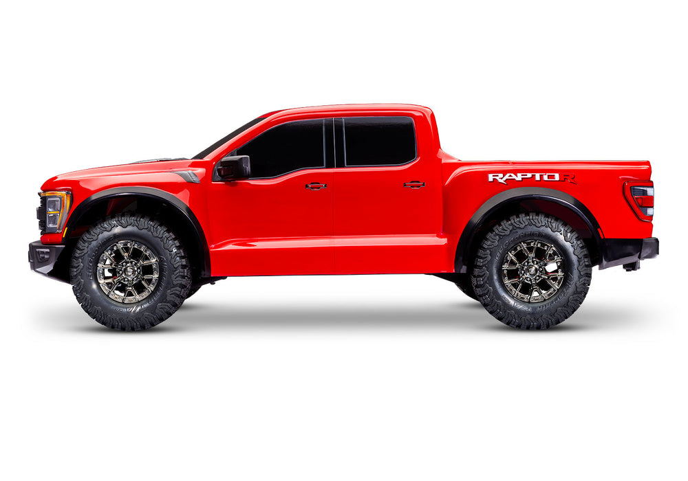 Traxxas 101076-4 Red 1/10 Pro Scale Ford Raptor R™ 4x4 VXL Replica Tru ...