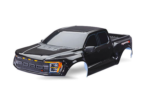 Traxxas 10112 Black Body for Ford Raptor R™ (with Trim and Clipless Mounting)