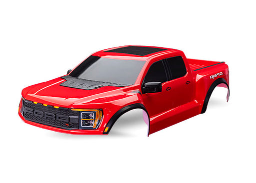Traxxas 10112 Red Body for Ford Raptor R™ (with Trim and Clipless Mounting)
