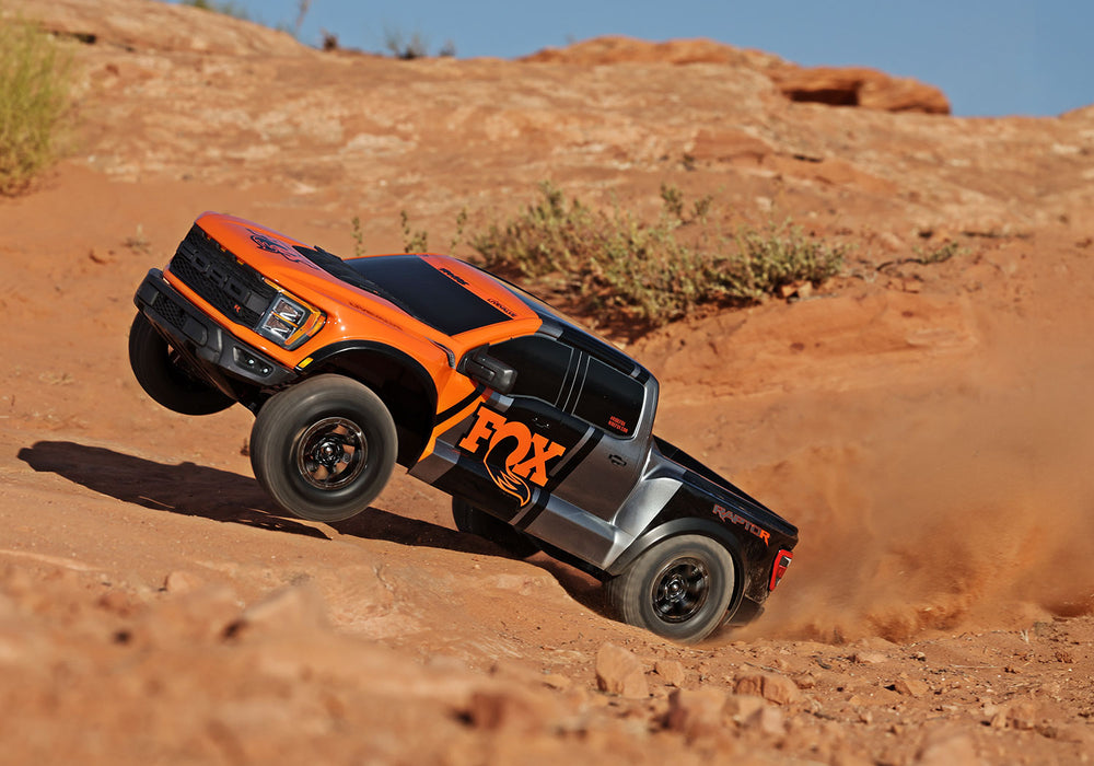 Traxxas 101177-4 1/10 Ford Raptor R™ 4x4 Ultimate VXL Replica Truck - Fox Racing