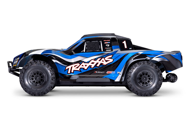 Traxxas 102076-4 Blue Maxx Slash® VXL-6S Brushless Short Course Truck