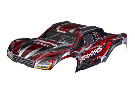 Traxxas 10211 Red Body with Supports/Latches Decals for MAXX Slash®