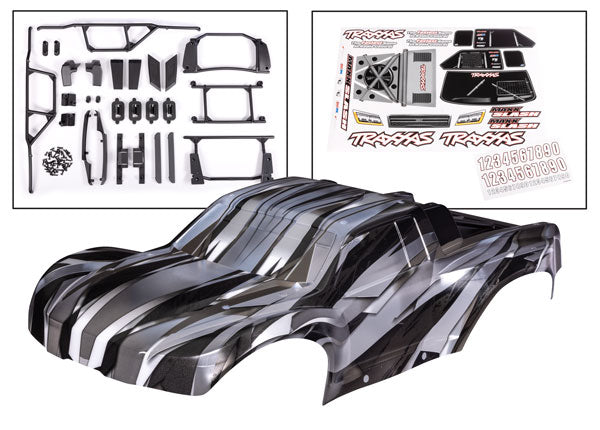 Traxxas 10211X ProGraphix Body with Supports/Latches Decals for MAXX Slash®