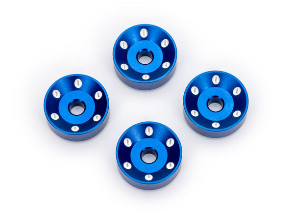 Traxxas 10257 Blue Aluminum Wheel Washers for MAXX Slash® (4 Pack)