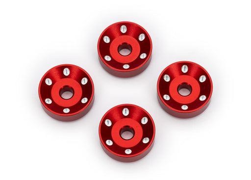 Traxxas 10257 Red Aluminum Wheel Washers for MAXX Slash® (4 Pack)