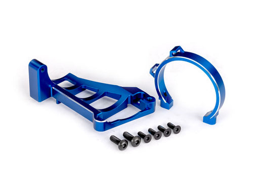 Traxxas 10262 Blue Aluminum Motor Mounts for MAXX Slash® (For use with 3483 Motor)