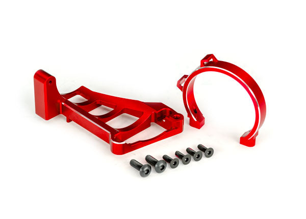 Traxxas 10262 Red Aluminum Motor Mounts for MAXX Slash® (For use with 3483 Motor)