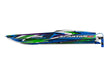 Traxxas 103076-4 Green Spartan SR 36" Brushless RC Race Boat