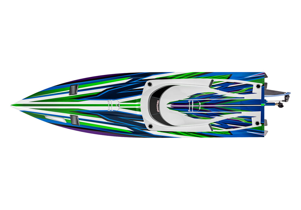 Traxxas 103076-4 Green Spartan SR 36" Brushless RC Race Boat
