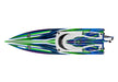 Traxxas 103076-4 Green Spartan SR 36" Brushless RC Race Boat